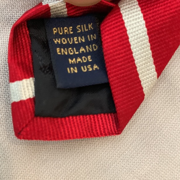 NWT Brooks Brothers Tie made in USA - Picture 3 of 5